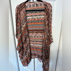 Forgotten Grace Short Sleeve Kimono